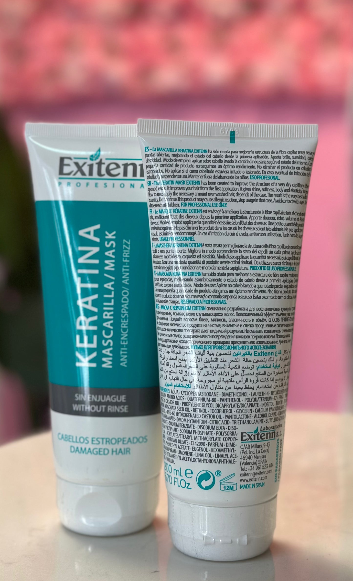 Exitenn Keratine Mascarilla Anti Encrespado