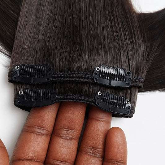 Clips Negro Liso