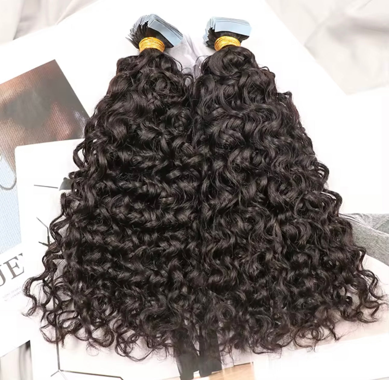 Rizos negros Adhesivos