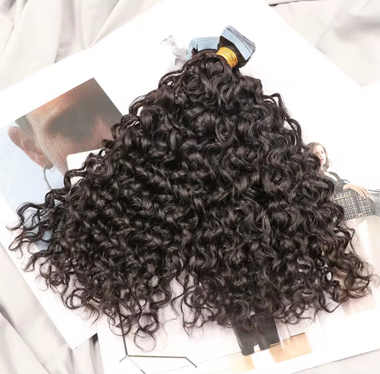 Rizos negros Adhesivos