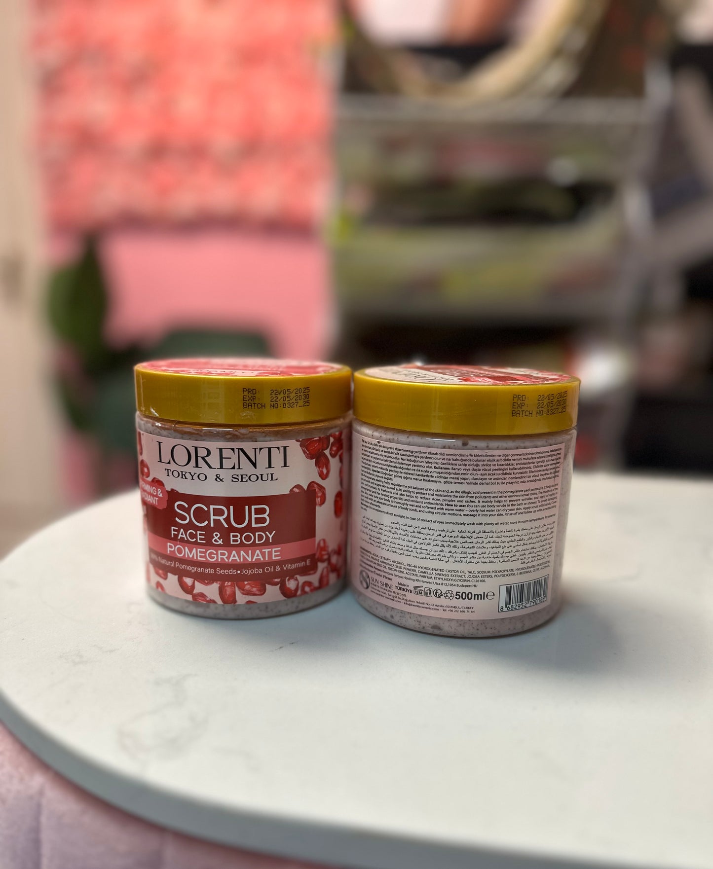 Lorenti Peeling Scrub 500 ml Pommegranade