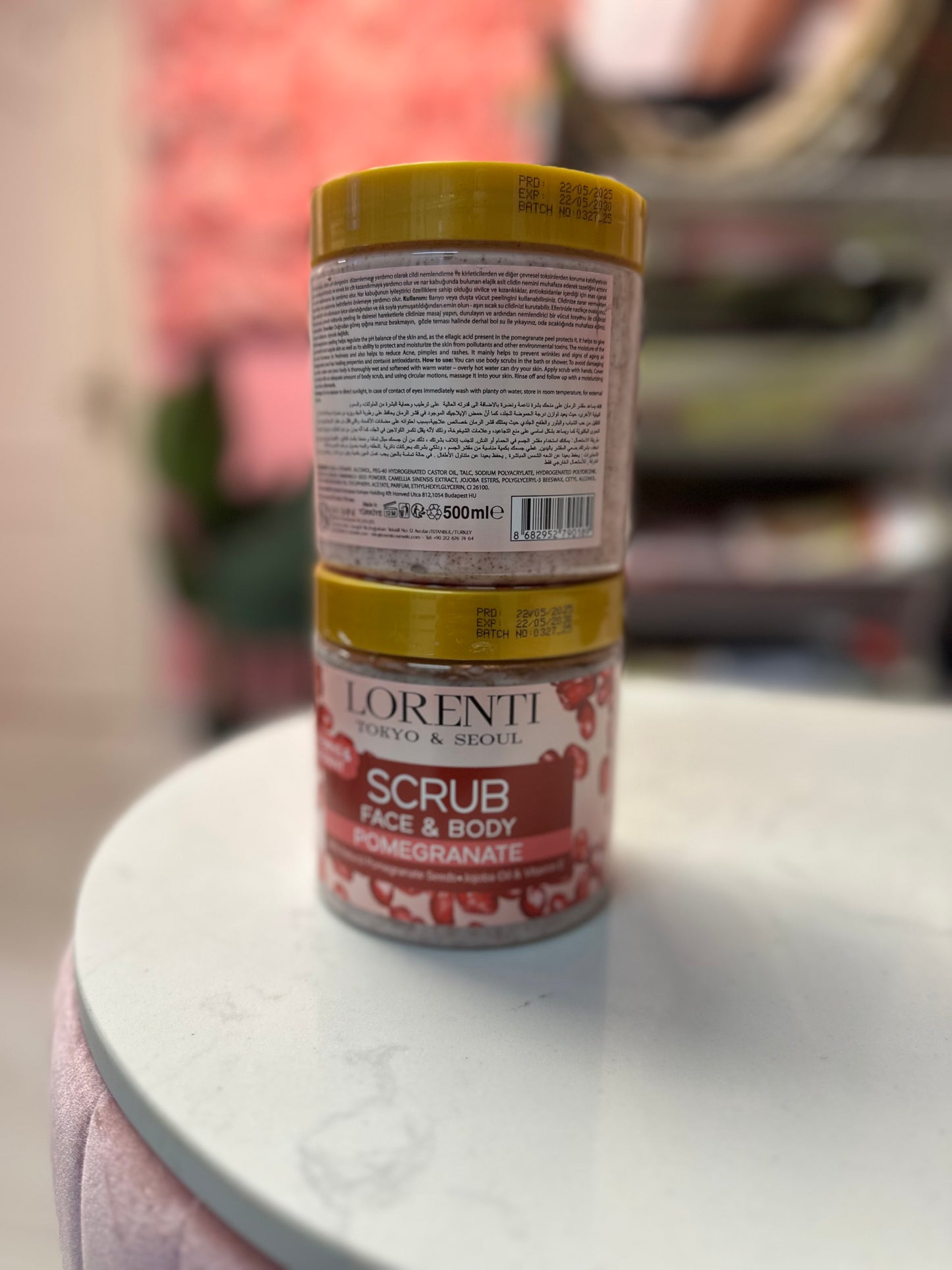 Lorenti Peeling Scrub 500 ml Pommegranade