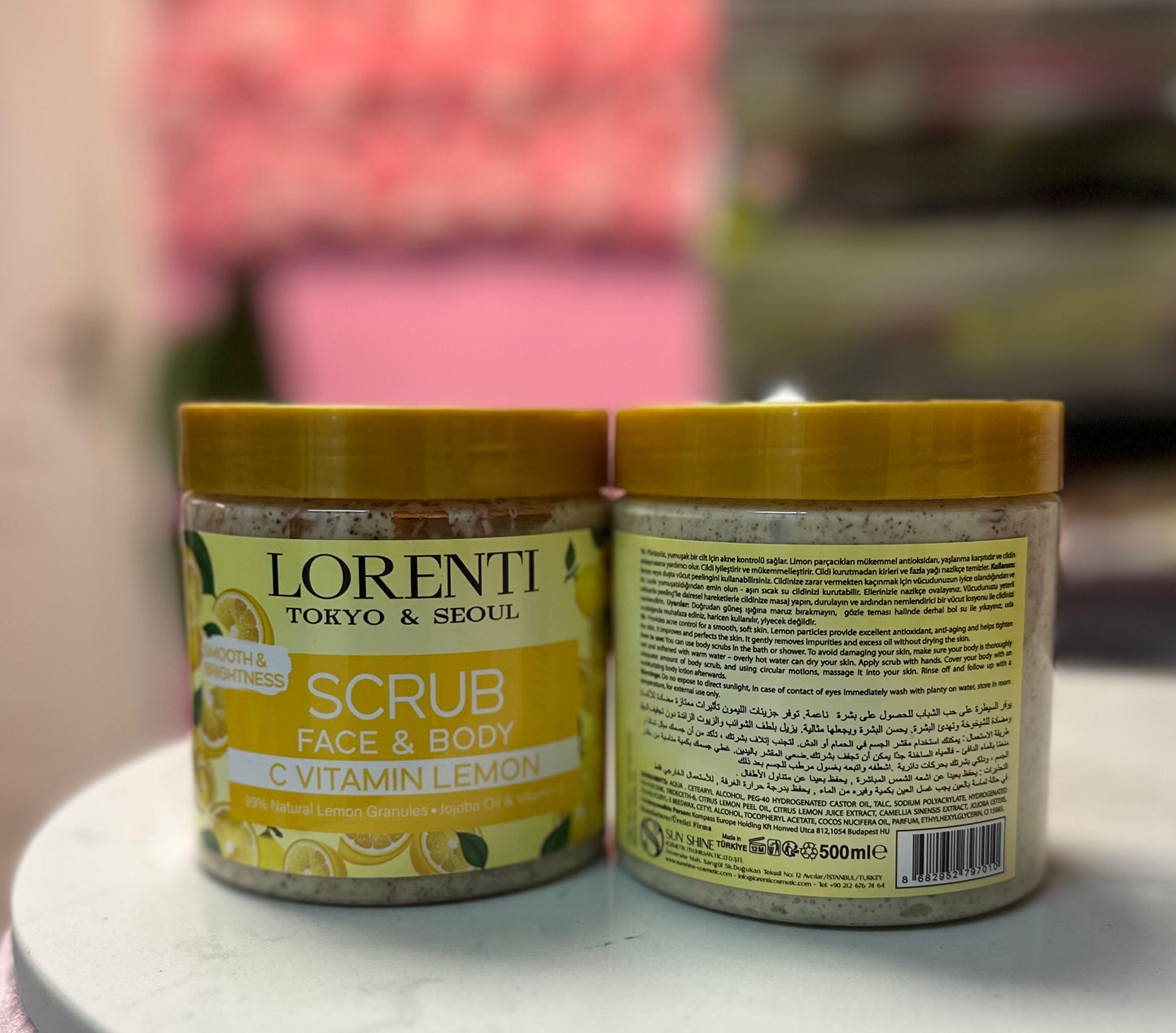 Lorenti Peeling Scrub 500 ml Lemon