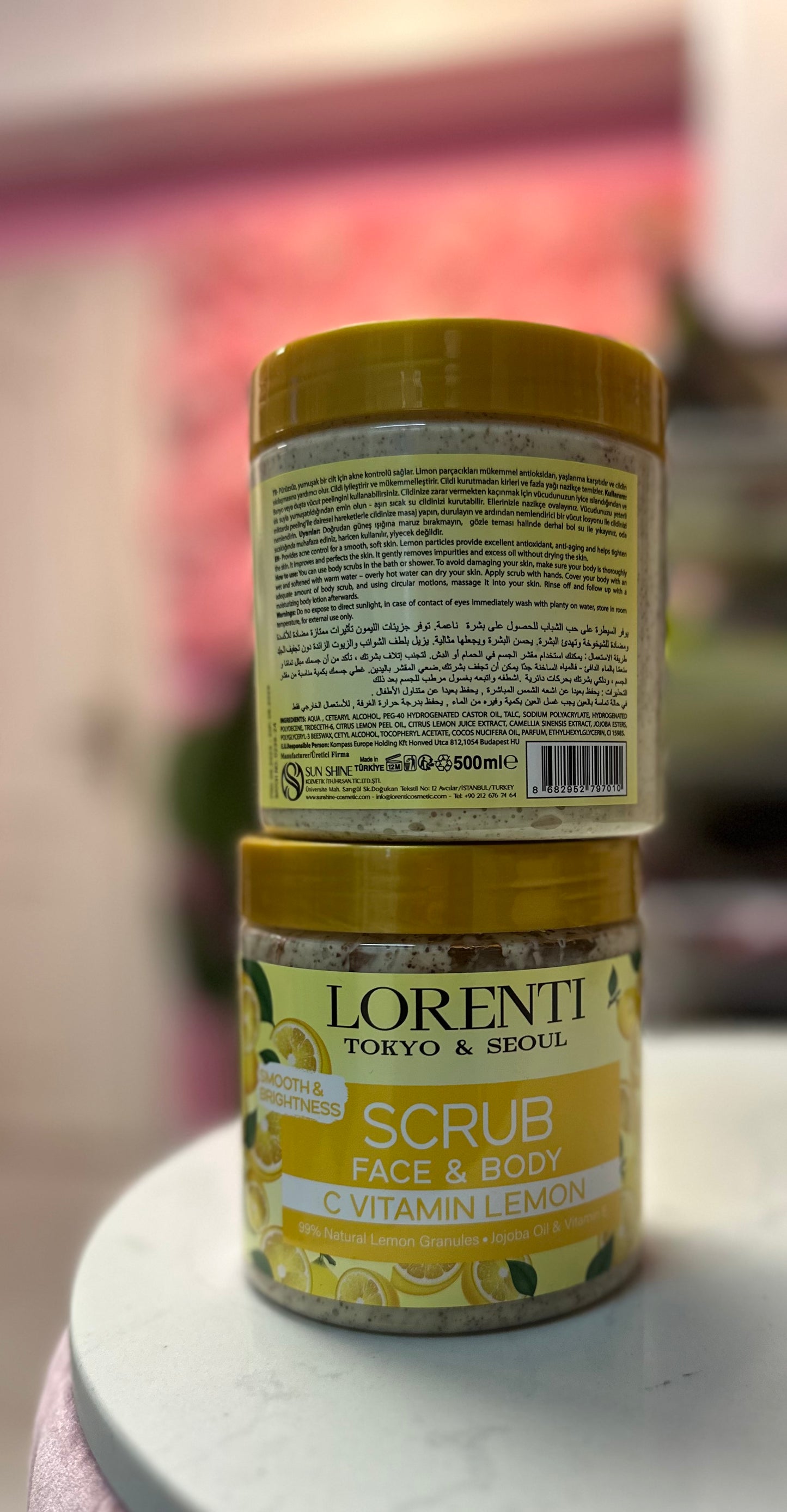 Lorenti Peeling Scrub 500 ml Lemon