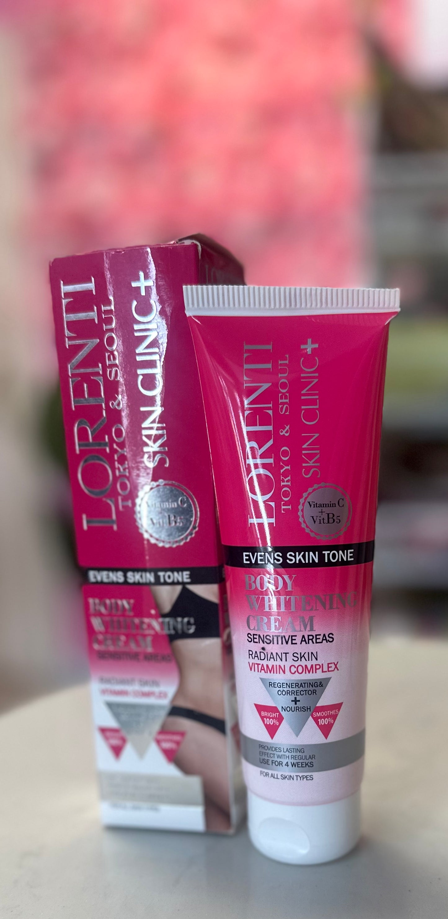 Lorenti Whitening Cream 150 ml para cuerpo