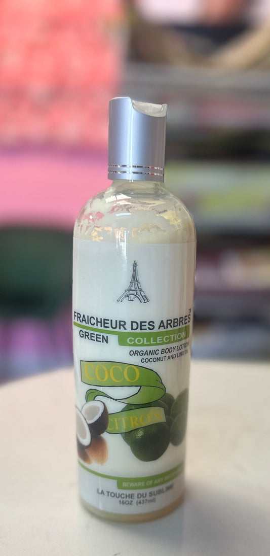 Coconut Organic Coconut & Lime Oil Body Lotion 437ml