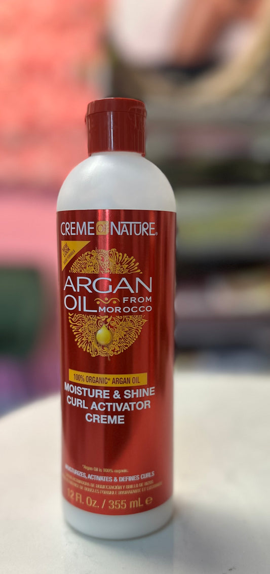 Creme of Nature Aceite de Argan Crema Activadora de Rizos