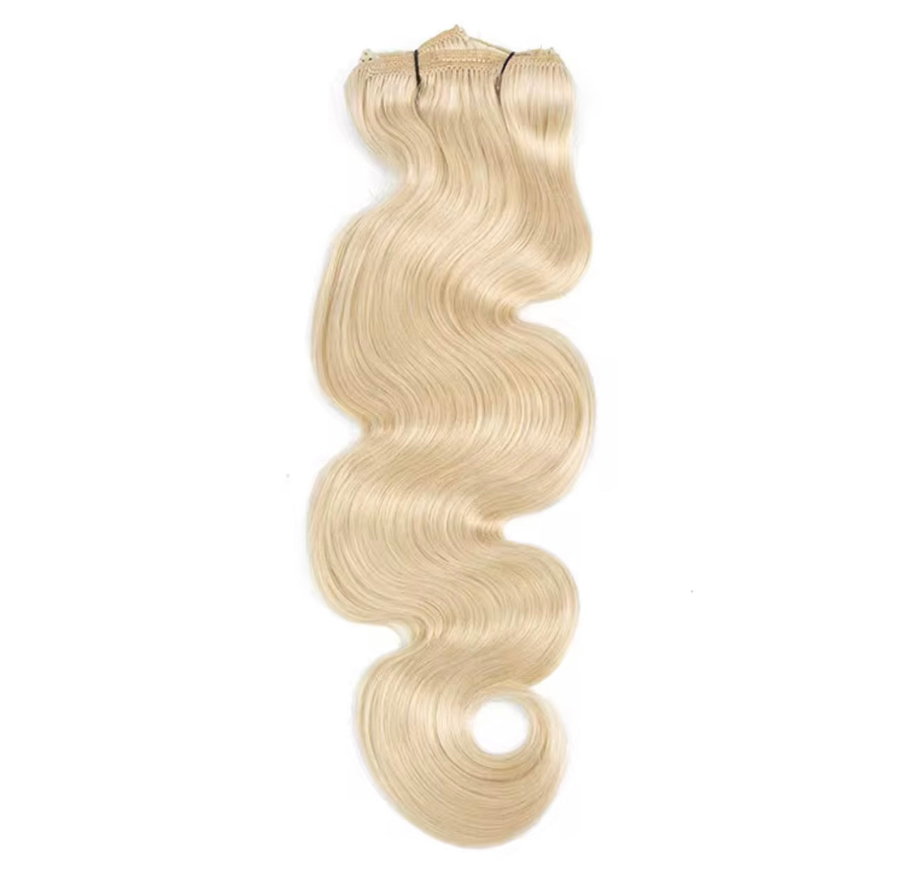 Clips rubio Ondulado