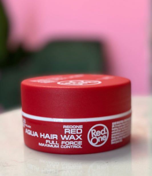 Red One Full Force Aqua Hair Wax Red Gel 150 ml