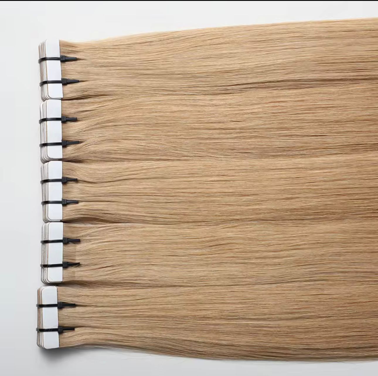 Adhesivos rubio dorado Liso