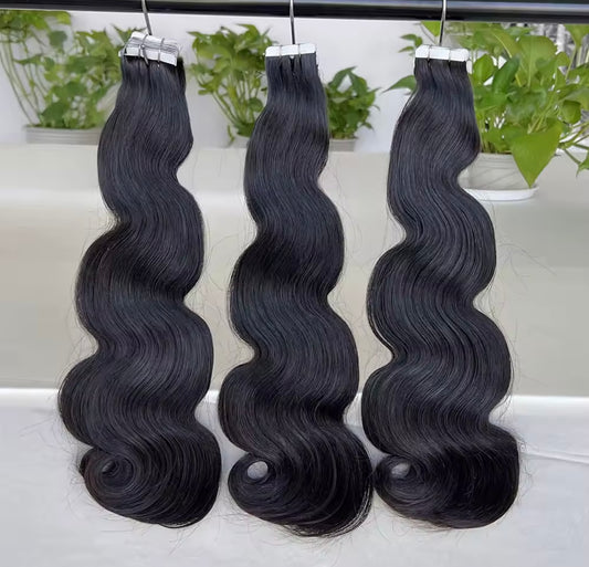 Adhesivos Negro Ondulado