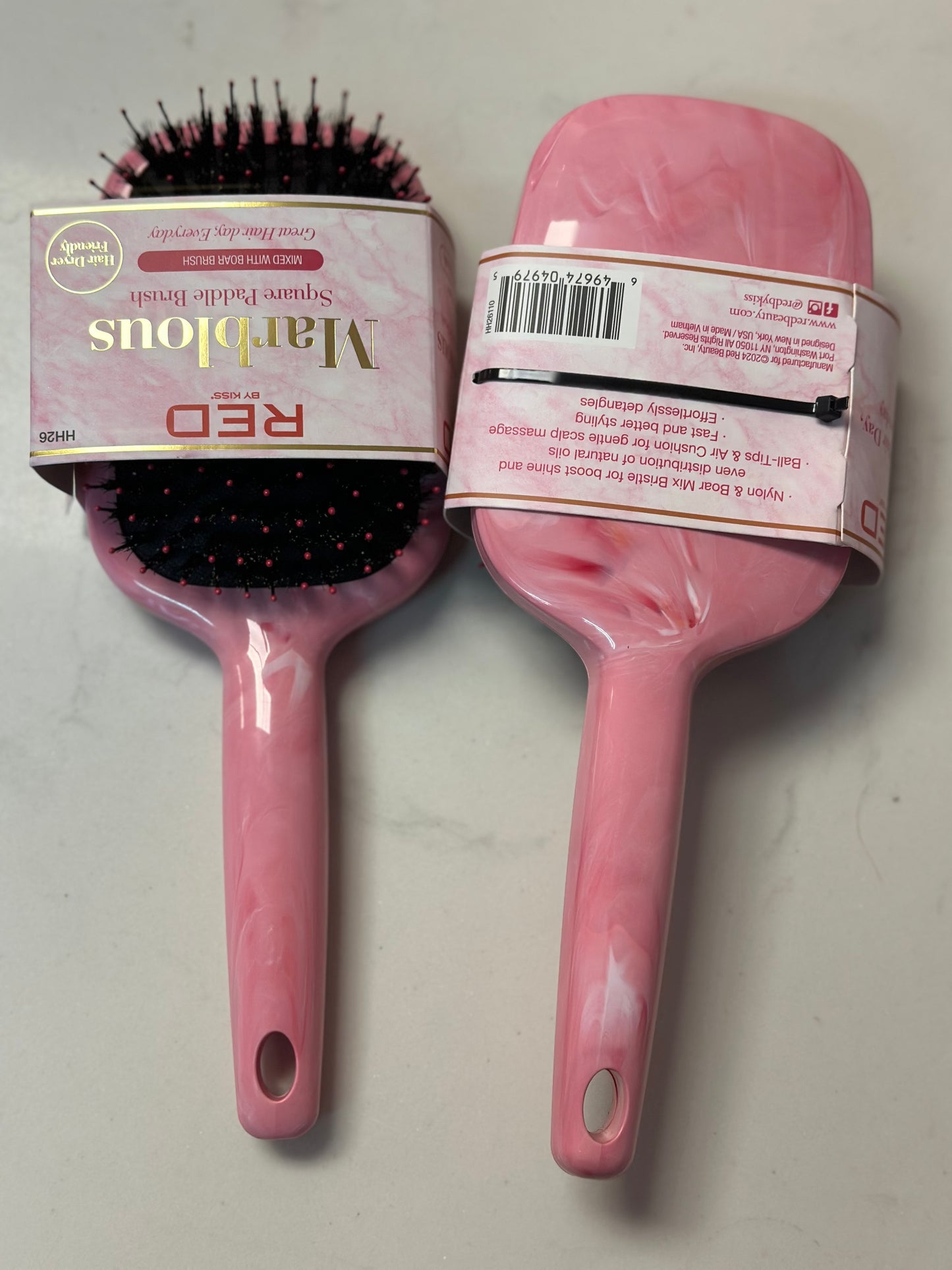 Cepillo Extensiones Marblous Jumbo Paddle Brush